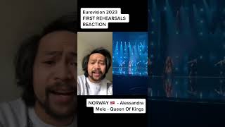 Reaction: Norway's First Rehearsal 🇳🇴 | First Reactions | Eurovision Fam