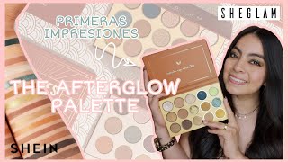 PALETA AFTERGLOW de SHEGLAM| Primeras impresiones y probando  productos nuevos| Faby Leonn