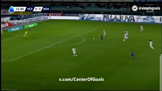 Roma Goal Disallowed, Verona Vs AS Roma (1-0) All goals Results & Extended Highlights