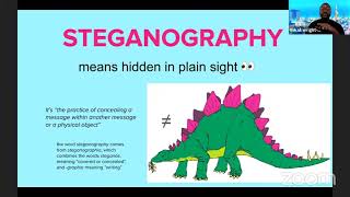 CABC 2021:  Zine Steganography