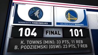 Game Review - In-Season Tournament: Warriors VS Timberwolves 101-104, Ejections + a big altercation￼