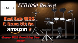 New Fesley FED1000 Complete Electronic Drum Kit: Unbeatable Value in the World of E-Drums?