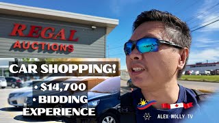 Auction Day! Trying to Buy A Car at Regal Auctions | Buhay Sa Canada | CC English #pinoysacanada