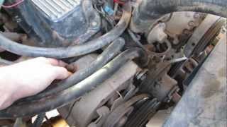 How to remove an alternator - 1978 Ford Bronco