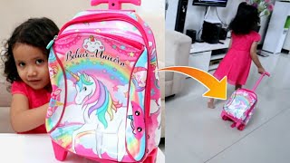 SEBENTAR LAGI MASUK SEKOLAH TK MAMI KASIH TAS SEKOLAH KOPER UNICORN