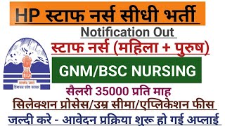 NHM STAFF NURSE VACANCY 2024 l STAFF NURSE VACANCY 2024 l NURSING VACANCY l NHM STAFF NURSE VACANCY