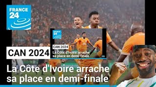 🏆🇨🇮 côte d'ivoire 2 - 1 Mali🇬🇳 Le Général makosso célébre la victoire des éléphants - 1/2 finale