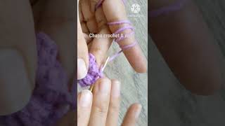 Crochet 8 Petals Flower Tutorial | Crochet 3D Flower 🌹Full video tutorial on YouTube #crochetflower