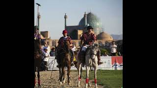 Tschogan - Polospielen auf dem Naqsch-e Dschahan-Platz in Isfahan