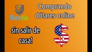 Como comprar dólares por Internet por REXTIE | Jota y eSe