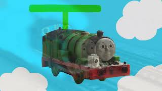 Thomas, Percy and James with Team Sonic’s Powers