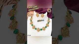 imitation jewellery#premiumqualitynecklace| what'sapp for booking 9894452942 #newfashionjewellery