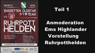 Emsdetten Oldstars gegen die Ruhrpotthelden Teil 1