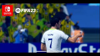 FIFA 23 Nintendo Switch Gameplay: Son & Kane Goals