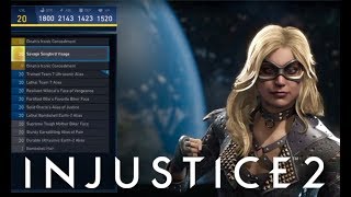 Injustice 2: Black Canary Gear Showcase