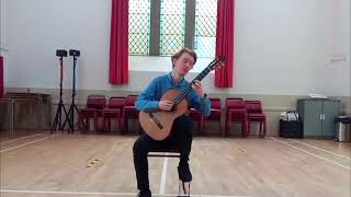 Prelude No.6 by Manuel Ponce - Played by Kieran McCrossan