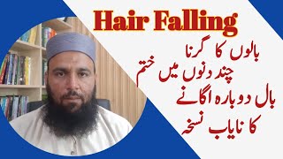 Stop Hair Loss Permanently | Grow Hair Fast | بالوں کا گرنا ختم،بال دوبارہ اگانے کا طریقہ