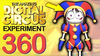 50000 POMNI in The Amazing Digital Circus Experiment but in 360 degrees 🎪