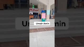 Speech new student M Umair Amin zangi