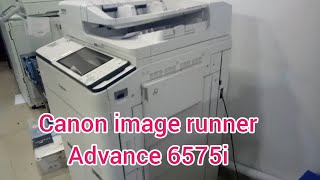 Canon Image Runner Advance 6575i Full Demo