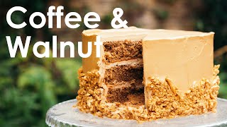 HOW TO MAKE COFFEE AND WALNUT CAKE! | #coffeewalnut #homebaking #goldlustre