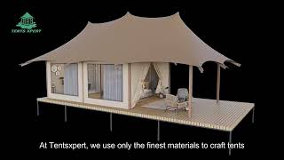 The lmportance of High Quality Materials in Luxury Glampng Tent Design