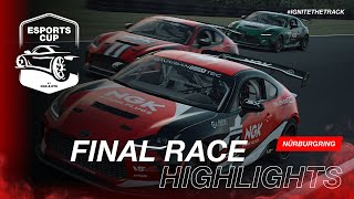 NGK & NTK ESPORTS CUP 2024 // Final Race • Highlights @ Nürburgring