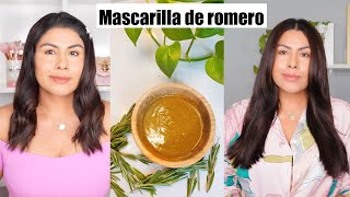 MASCARILLA DE ROMERO PARA EL CRECIMIENTO Y EVITAR LA CAIDA DEL CABELLO🌿