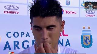 Exequiel Palacios se emocionó tras marcar su primer gol en River Plate   Copa Argentina 7102017