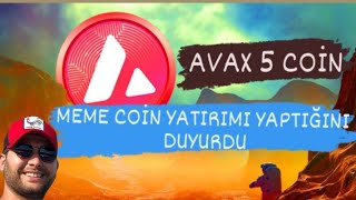 🔥AVAX MEME COİN YATIRIMINI AÇIKLADI COQ #coq #avaxcoin #kriptoparalar #coin #para