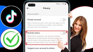 วิธีปิดสถานะกิจกรรมบน TikTok | วิธีซ่อนสถานะกิจกรรมบน TikTok (2024)
