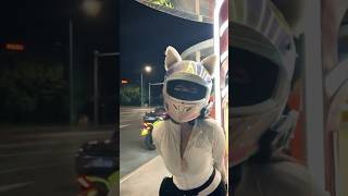 WATCH TILL END🏎️💥🏎️ #shorts #bikergirl #viral #trending #love #music