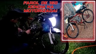 TUTORIAL COMO INSTALAR FRENTE DE 160 LUZES FUNCIONAIS NA MOTORIZADA COM BATERIA DE MOTO