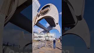 Falkirk Wheel: amazing engineering one of a kind #falkirk