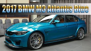 2017 BMW M3 Atlantis Blue M-Performance