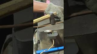 Removing Insulation Of Copper Rod #shorts