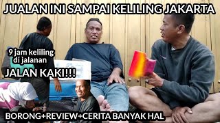 TAKJUB! DENGAN KEGIGIHAN PAK RONI JUALAN KELILING JAKARTA, 9 JAM KELILING JALAN KAKI!!!