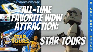 Our Favorite Attraction: STAR TOURS SUPERSHOW. #StarTours #WDWReflectionsPodcast #WDWAttraction