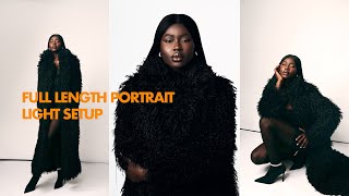 Light Setup For Full Length Portraits