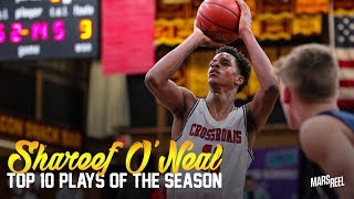 SHAREEF O'NEAL IS ON A MISSON 🚀 | TOP 10 PLAYS OF THE SEASON | Mars Reel