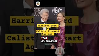 Harrison Ford and Calista flockart age gap #celebrities#movie #couplegoals #hollywood  #shortsviral