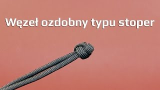 [#003] Paracord: Łatwy do zawiązania "stoper" (Easy to tie stopper knot)