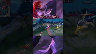 Chou x Angela 🥶 #mobilelegends #mlbb #mlbbcreatorcamp #chou #montage #chouplays #choufreestyle