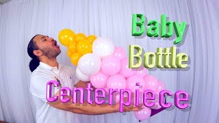 Baby Bottle Balloon Centerpiece