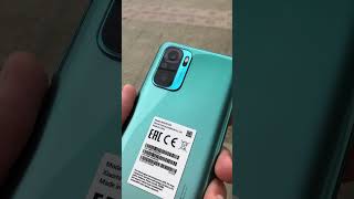 Смартфон Xiaomi Redmi Note 10 / цвет Lake Green (зеленый) / 4 ГБ + 64 ГБ