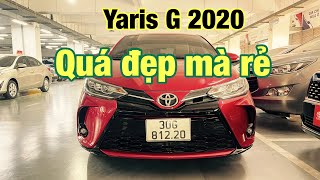 ✅ Yaris G model 2021 mới 96% mà giá rẻ chỉ còn 69%