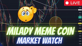 MILADY MEME COIN  JASMY COIN  BTC  $NFK  \ MARKET WATCH \   ***WE ARE LIVE***