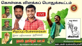 நாம் தமிழர் கட்சி கொள்கை விளக்கப் பொதுக்கூட்டம் || கண்டன உரை ஹிம்லர், இசை மதிவாணன்