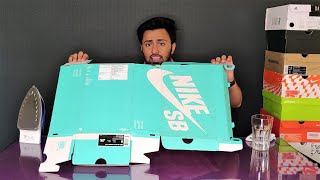 How To Repair a Damaged Sneaker Box !