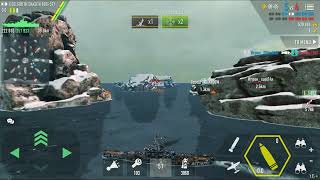 [Battle of warships] USS South Dakota -ordinary battle !